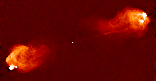 Radio image of 3C 405